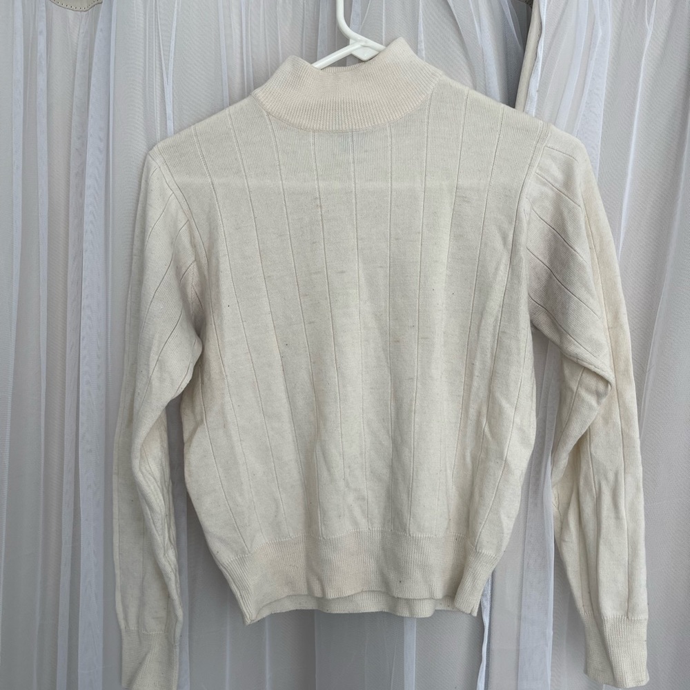 Vintage Cream Sweater